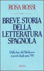 Breve storia della letteratura spagnola